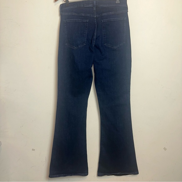Banana Republic Jeans Women’s Size 31 High Rise Flare Blue Comfortable Y2K Boho - Picture 4 of 9
